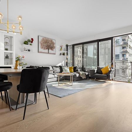 Spacious Modern 2Br Apartment At Central Oslo Barcode Eksteriør bilde