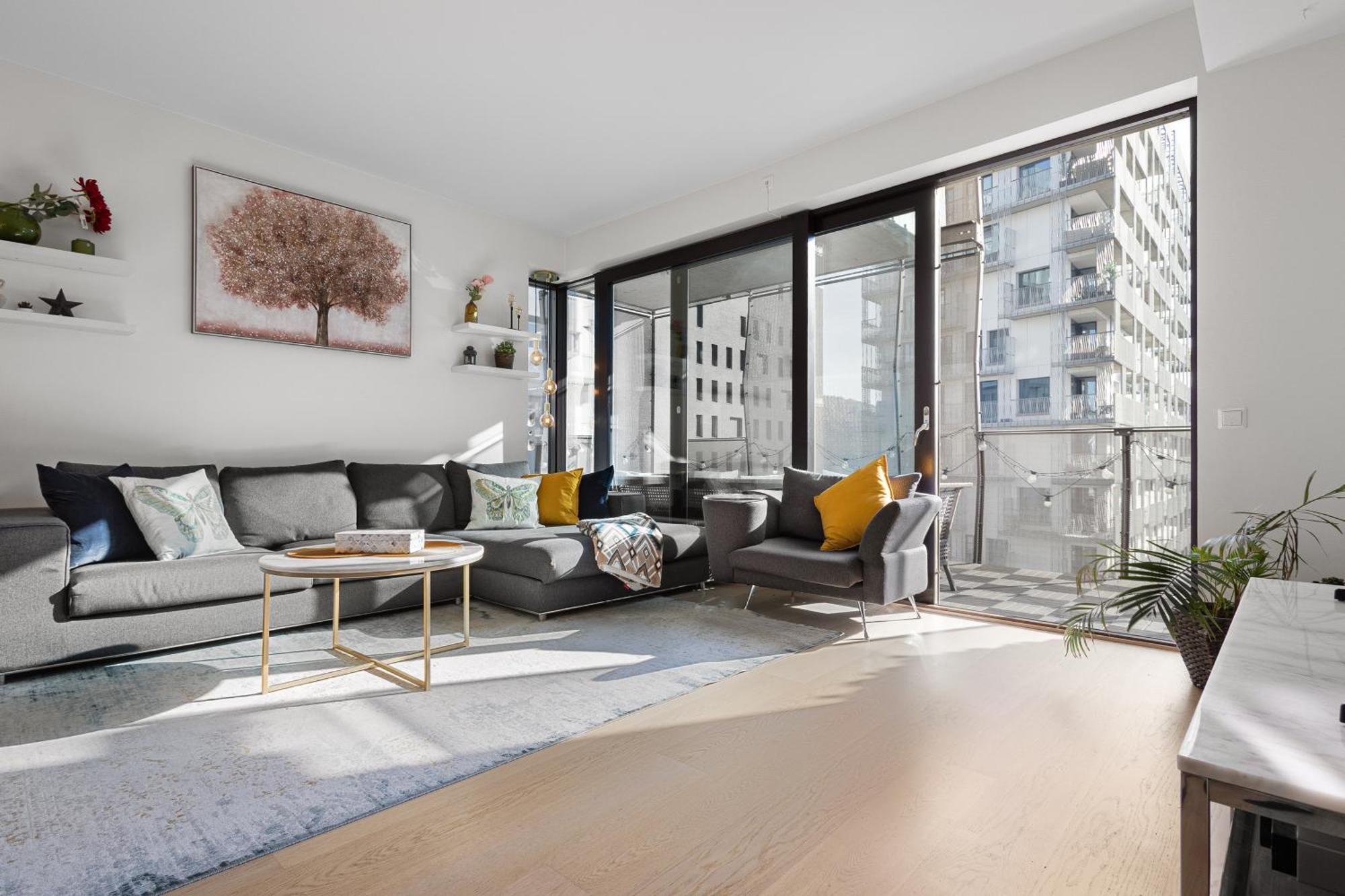 Spacious Modern 2Br Apartment At Central Oslo Barcode Eksteriør bilde