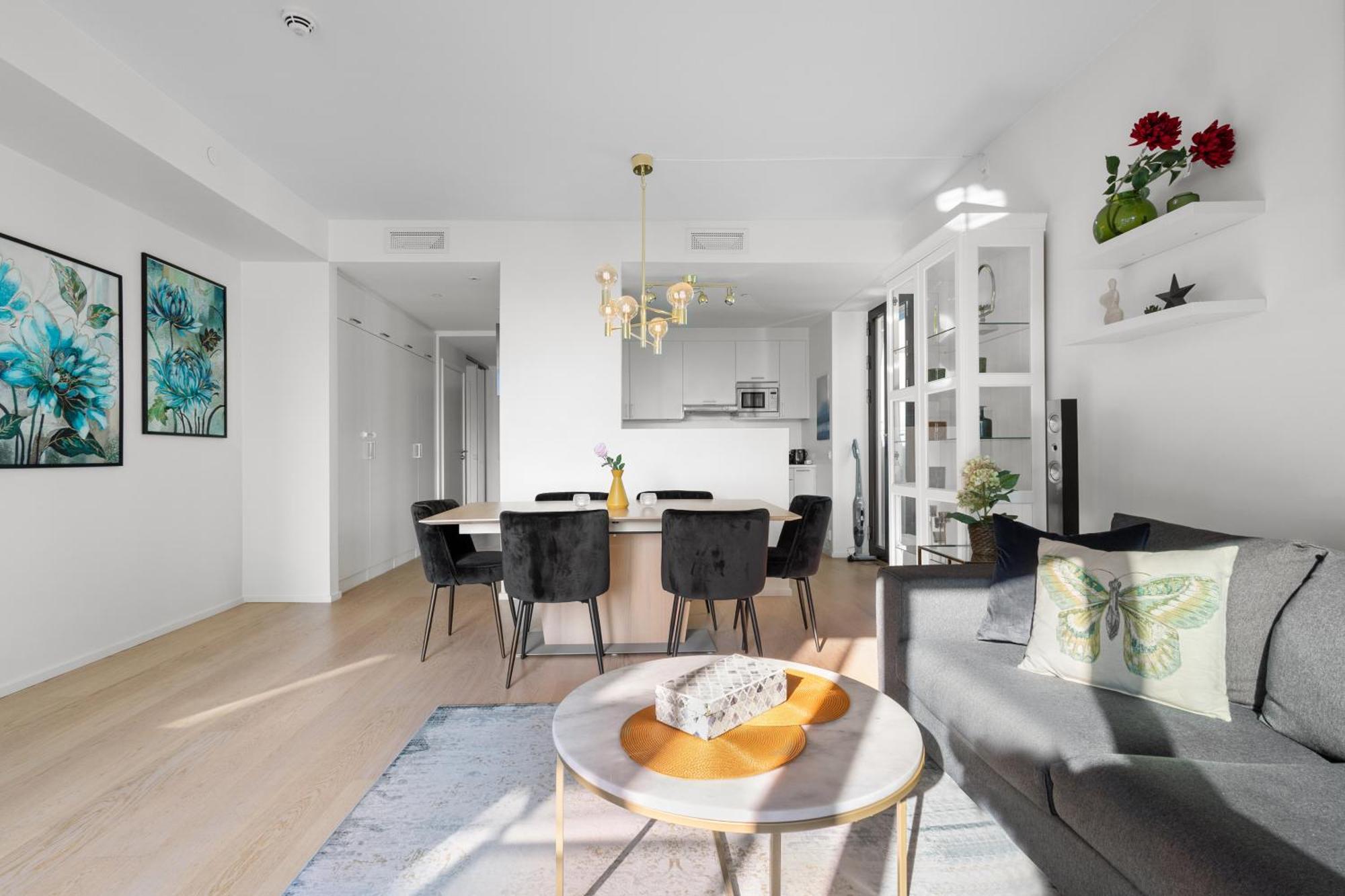 Spacious Modern 2Br Apartment At Central Oslo Barcode Eksteriør bilde