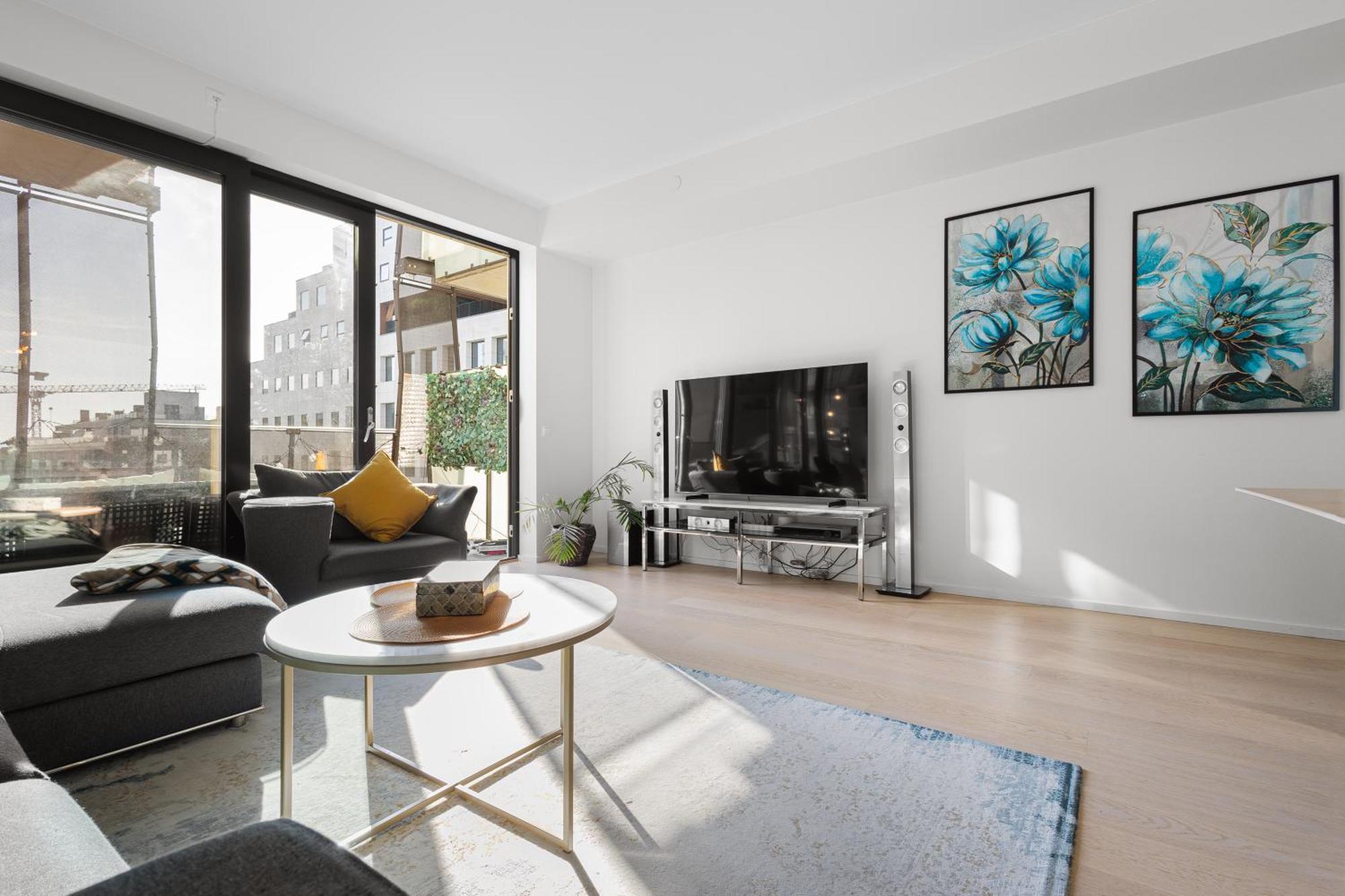 Spacious Modern 2Br Apartment At Central Oslo Barcode Eksteriør bilde