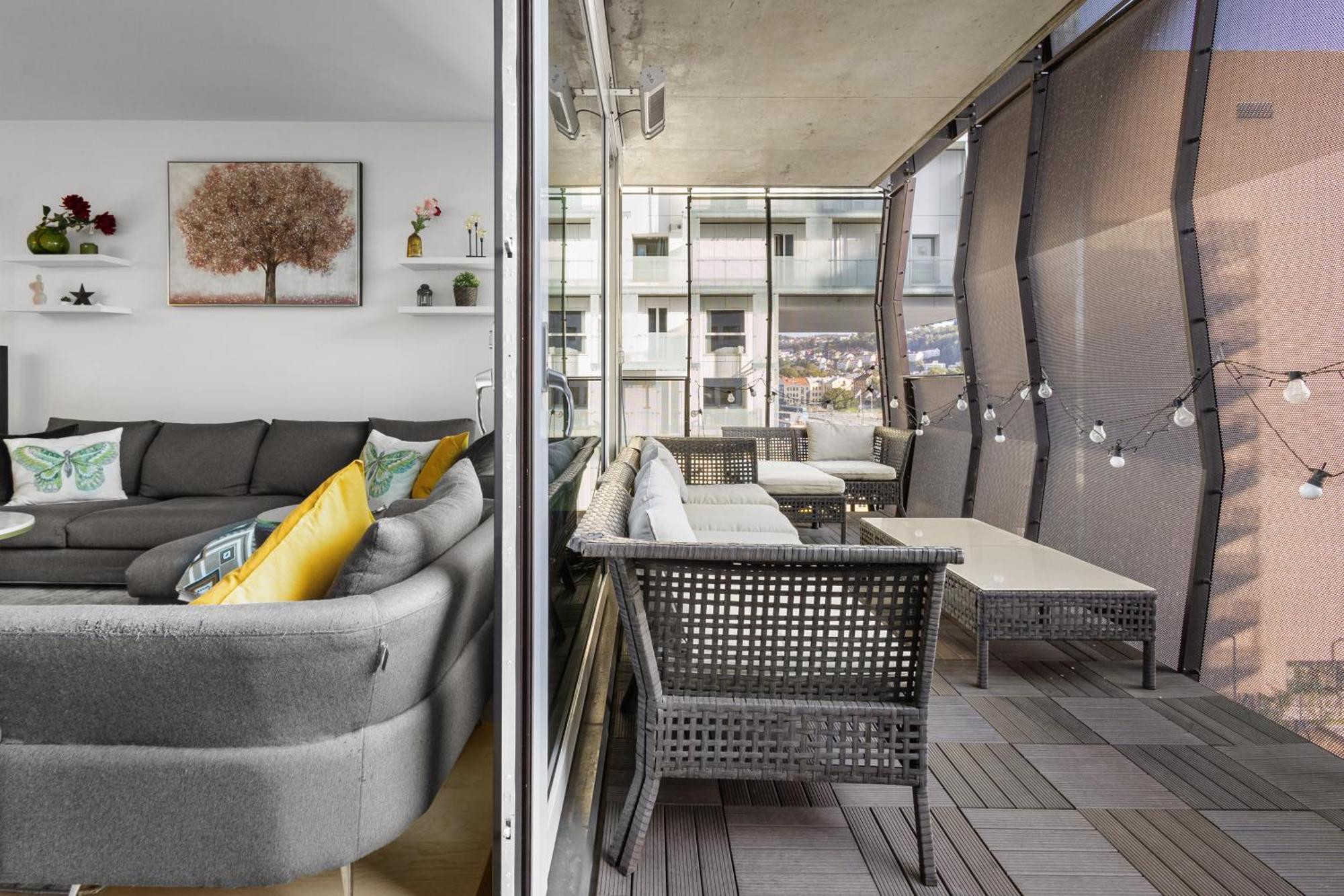 Spacious Modern 2Br Apartment At Central Oslo Barcode Eksteriør bilde